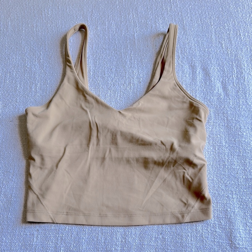 Lululemon Shirt Women 6 Tank Top Built In Bra